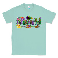 Seafoam interpreter mardi gras Classic Tee - CowGirlArtShop