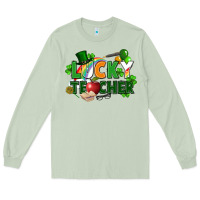 Matcha lucky teacher St. Patricks Day Long Sleeve Tee - FaDigitalArtStudio