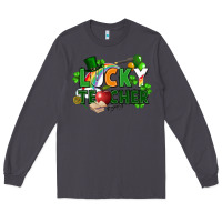Smoke lucky teacher St. Patricks Day Long Sleeve Tee - FaDigitalArtStudio