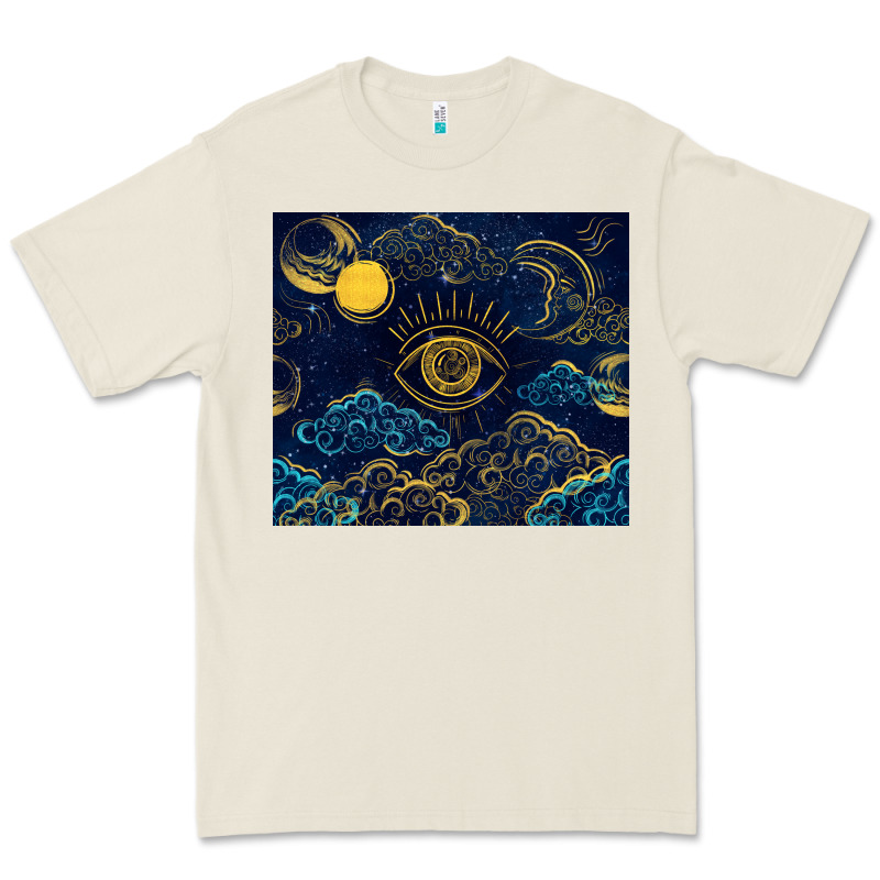 Evil Eye Moon Premium Tee by TumblerDesignByShophia | Teevron
