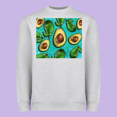 Avacadoblue Tumbler Heavyweight Sweatshirt Designed By Barkaloodesign