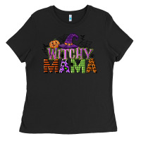 Black witchy mama Ladies Tee - CowGirlArtShop