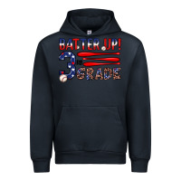 Navy batter up 3rd grade Urban Hoodie - JahusDesignShop