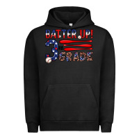 Pigment Black batter up 3rd grade Urban Hoodie - JahusDesignShop