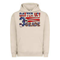 Pigment French Oak batter up 3rd grade Urban Hoodie - JahusDesignShop