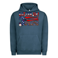 Pigment Midnight Navy batter up 3rd grade Urban Hoodie - JahusDesignShop