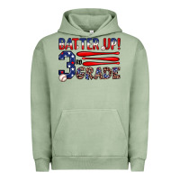 Pigment Oil Green batter up 3rd grade Urban Hoodie - JahusDesignShop