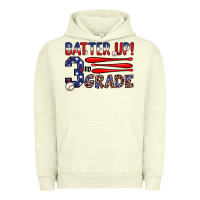 Pigment Pistachio batter up 3rd grade Urban Hoodie - JahusDesignShop