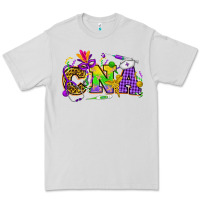 Dove Grey Mardi Gras CNA Nurse Premium Tee - HowdyJamesFarm