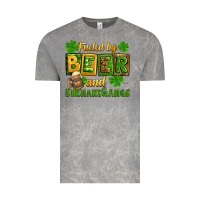 Cloud Rock St. Patrick's Fueled by beer and shenanigangs Vintage Tee - OliviaCreatesArt