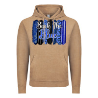 Vintage Coffee Back the blue brushstrokes Vintage Hoodie - FaDigitalArtStudio