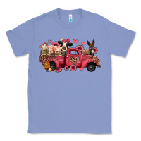 Colony Blue valentines day leopard farm animals truck Classic Tee - Jasminsmagicworld