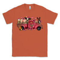 Copper valentines day leopard farm animals truck Classic Tee - Jasminsmagicworld