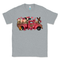 Heather Grey valentines day leopard farm animals truck Classic Tee - Jasminsmagicworld