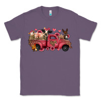 Lavender valentines day leopard farm animals truck Classic Tee - Jasminsmagicworld