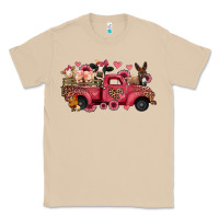 Mushroom valentines day leopard farm animals truck Classic Tee - Jasminsmagicworld