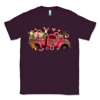 Plum valentines day leopard farm animals truck Classic Tee - Jasminsmagicworld