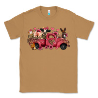 Toasted Coconut valentines day leopard farm animals truck Classic Tee - Jasminsmagicworld