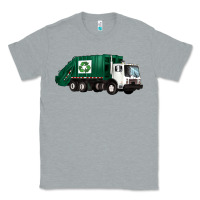 Heather Grey recycle truck Classic Tee - Artiststas