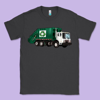 Recycle Truck Classic Tee Designed By Artiststas
