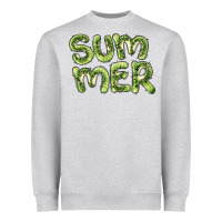 Heather Grey summer kiwi Heavyweight Sweatshirt - BarkalooDesign
