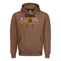 Chestnut blessed mom Zipper Hoodie - BarkalooDesign