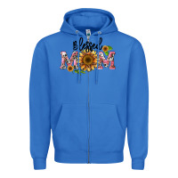 True Royal blessed mom Zipper Hoodie - BarkalooDesign