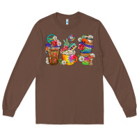 Chestnut hippie coffee cups bbs Long Sleeve Tee - BundleAndBundleShop