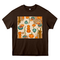 Fall Pumpkins Heavy Core Tee | Teevron