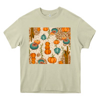 Mossy Fall Pumpkins Heavy Core Tee - texasbilliewilder