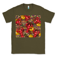 Army Green mardi gras crawfish Classic Tee - CowGirlArtShop