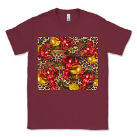 Burgundy mardi gras crawfish Classic Tee - CowGirlArtShop