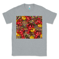 Heather Grey mardi gras crawfish Classic Tee - CowGirlArtShop