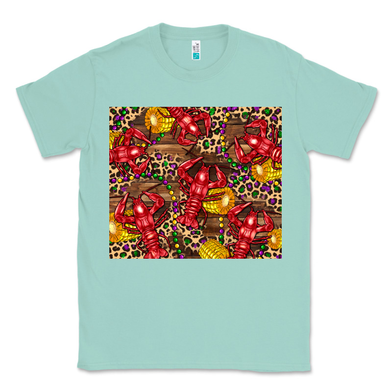 Mardi Gras Crawfish Classic Tee by CowGirlArtShop | Teevron