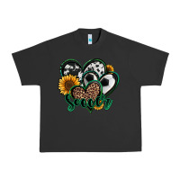 Pigment Black soccer hearts Urban Heavy Tee - Jasminsmagicworld