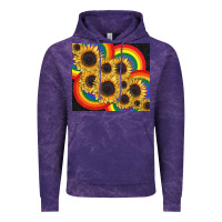 Cloud Purple Pride sunflower tumbler Vintage Hoodie - FaDigitalArtStudio