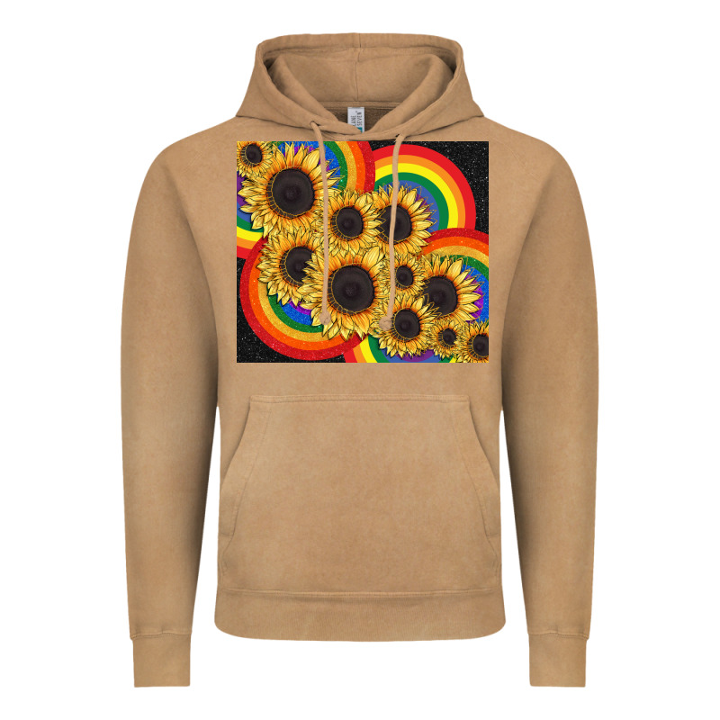 Pride Sunflower Tumbler Vintage Hoodie by FaDigitalArtStudio | Teevron
