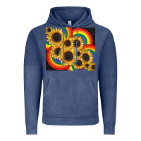 Vintage Denim Pride sunflower tumbler Vintage Hoodie - FaDigitalArtStudio