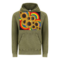 Vintage Olive Pride sunflower tumbler Vintage Hoodie - FaDigitalArtStudio