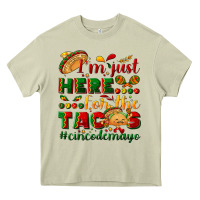 Mossy I'm just here for the tacos #cincodemayo Heavy Core Tee - NancyCooperArtShop