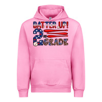 Fuchsia Pink batter up 2nd grade Urban Hoodie - JahusDesignShop