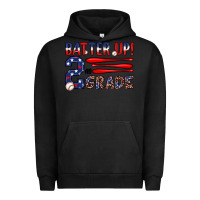 Pigment Black batter up 2nd grade Urban Hoodie - JahusDesignShop