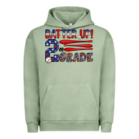 Pigment Oil Green batter up 2nd grade Urban Hoodie - JahusDesignShop