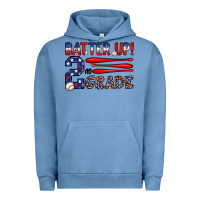 Pigment Pebble Blue batter up 2nd grade Urban Hoodie - JahusDesignShop