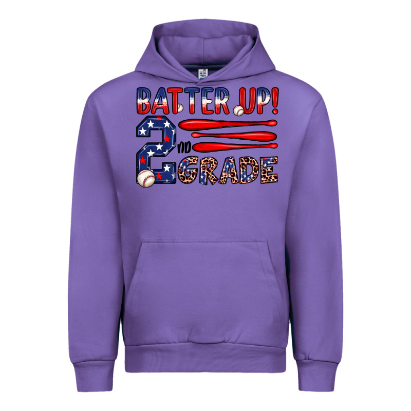 Batter Up 2nd Grade Urban Hoodie by JahusDesignShop | Teevron