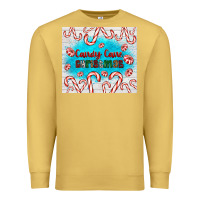 Antique Gold candy cane Christmas Premium Sweatshirt - AdoDesignShop