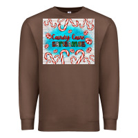 Candy Cane Christmas Premium Sweatshirt | Teevron