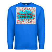 True Royal candy cane Christmas Premium Sweatshirt - AdoDesignShop