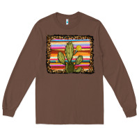 Chestnut serape leopard cactus Long Sleeve Tee - RanaPortraitStore