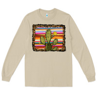 Mushroom serape leopard cactus Long Sleeve Tee - RanaPortraitStore